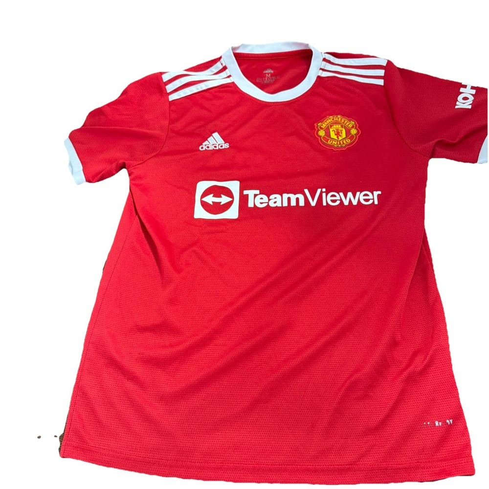 Med Manchester United Jersey  Marcus Rashford #10 Red Men